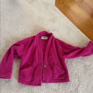 Women's Pink Fleece Jacket